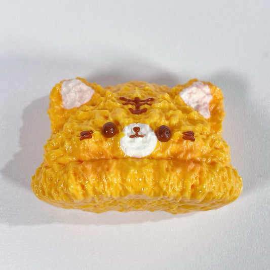 インスタ人気新作 可愛い子猫頭スクイーズ クリーム泥感 スローリバウンド ストレス解消トイ 子供用無毒 大人の感情発散 珍しいギフト