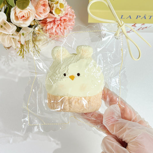 うさぎソフトクリーム 可愛いスクイーズトイ スローリバウンド 手作り クリエイティブギフト