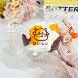 超ソフト水感 爆砕泥感 三花牛乳パンスクイーズ ストレス解消トイ 食品グレードシリコン 完成品 ハンドメイド
