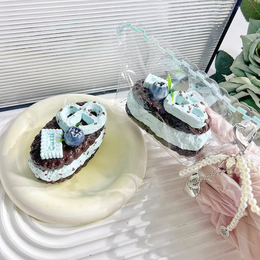 민트 크림 샌드 쿠키 높은 비주얼 인스타그래머블 인기 히트 완전 수제 식품 등급 실리콘 스퀴즈 토이 스트레스 해소