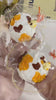 もちもち三花丸餅スクイーズ 柔らか水感 DIY ハンドメイド 食品グレードシリコン 学生・サラリーマン ストレス解消トイ